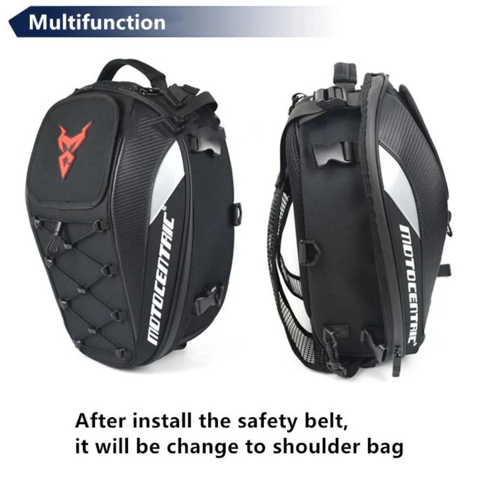 Waterproof Motorcycle Tail Bag & Backpack