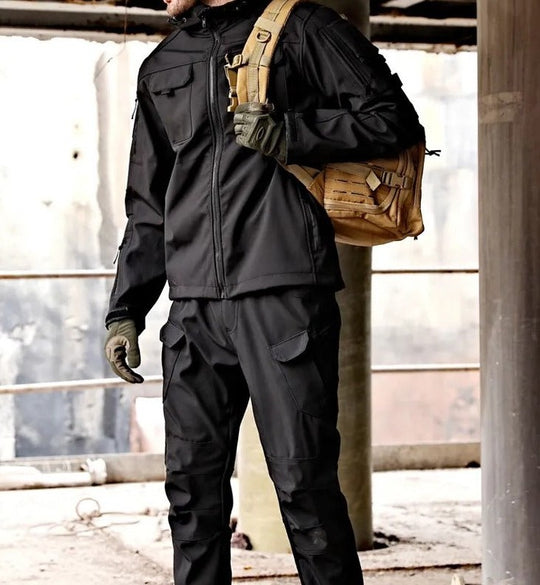 Heavy-Duty Waterproof Clothing Set for Hiking and Camping