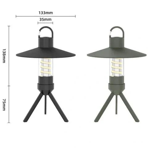 Adjustable Tripod Rechargeable Camping Light