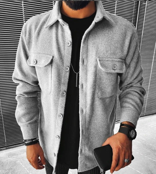 Men’s Checked Overshirt