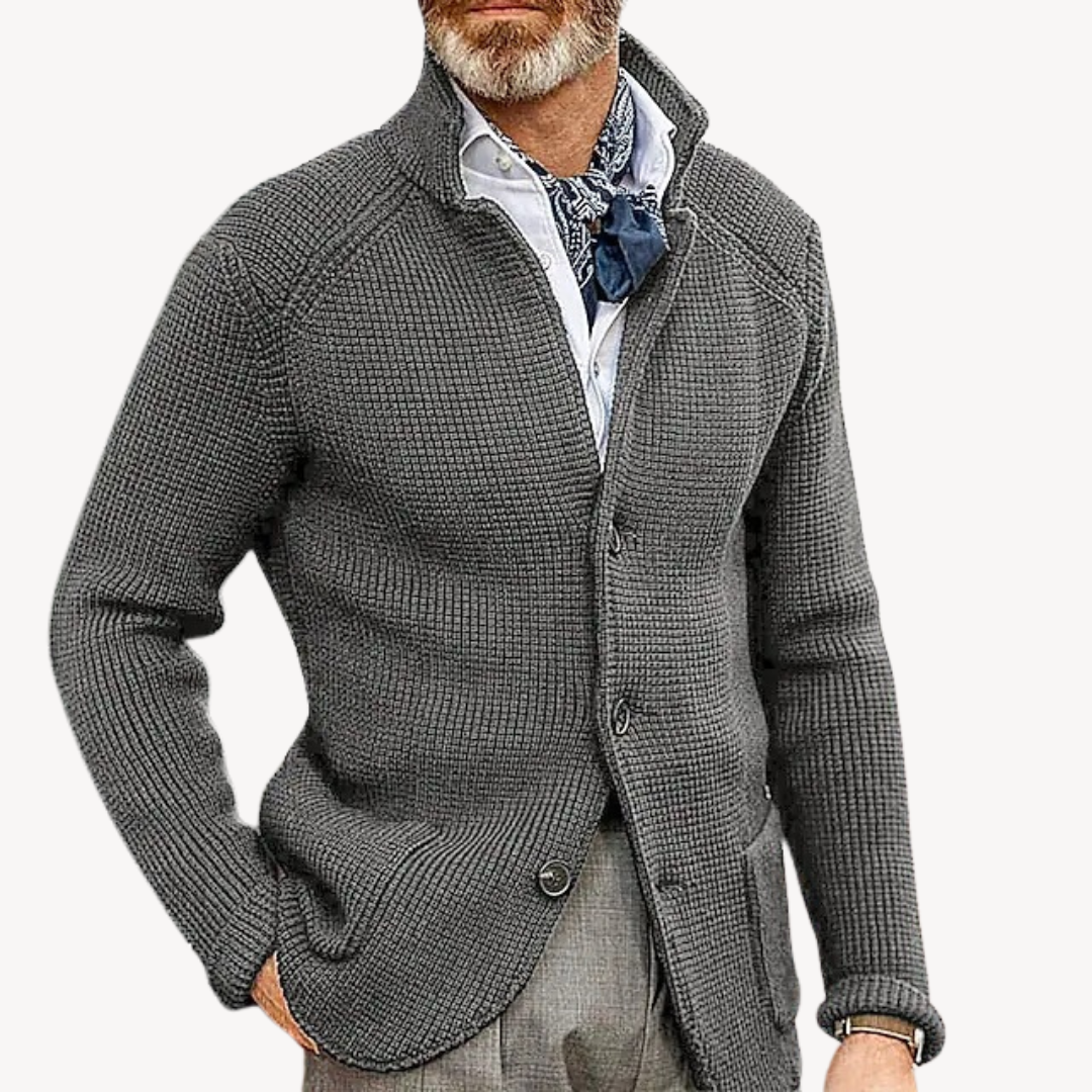 Men’s Knitted Wool Cardigan
