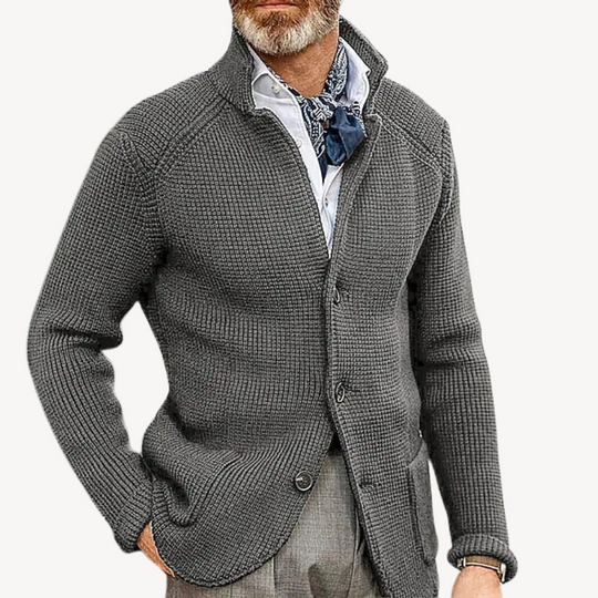 Men’s Knitted Wool Cardigan