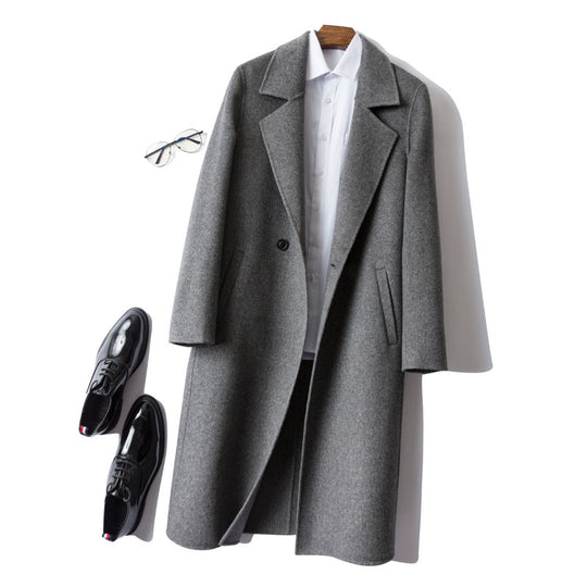 Men’s Pure Wool Overcoat
