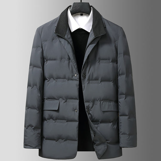 Men’s Puffer Blazer Jacket