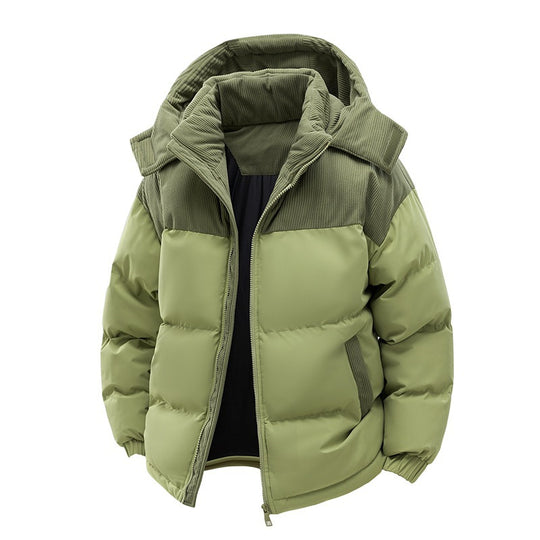 Casual Puffer Jacket For Men's