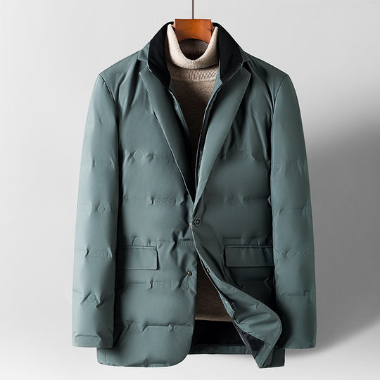 Men’s Puffer Blazer Jacket