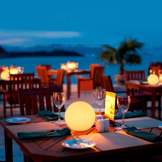 Wireless LED Table Lamp with 16 Colors for Atmospheric Lighting