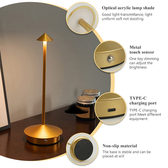 Cordless Rechargeable Table Lamp