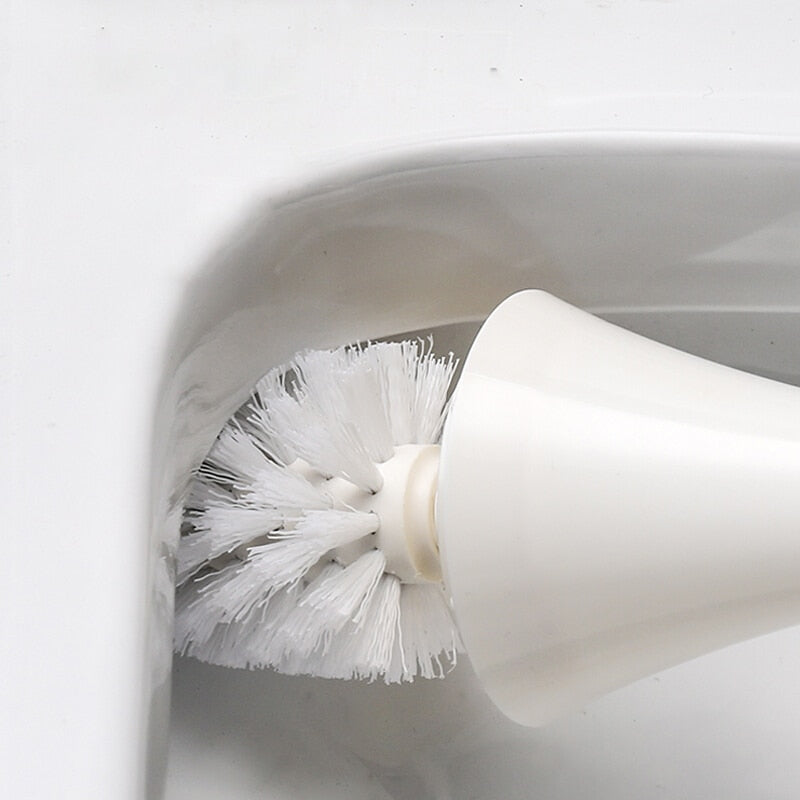 Elegant Toilet Brush with Innovative Hygienic Functionality