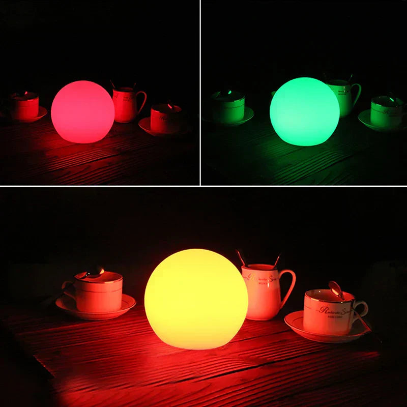 Wireless LED Table Lamp with 16 Colors for Atmospheric Lighting