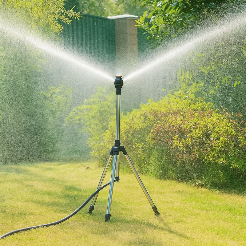 High-Pressure Rotating Tripod Sprinkler -getitt