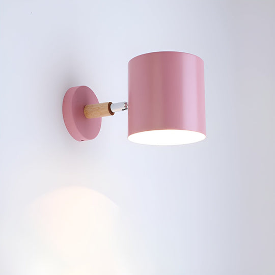 Adjustable Wall Lamp with Pastel Elegance