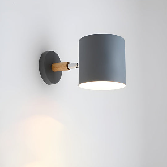 Adjustable Wall Lamp with Pastel Elegance