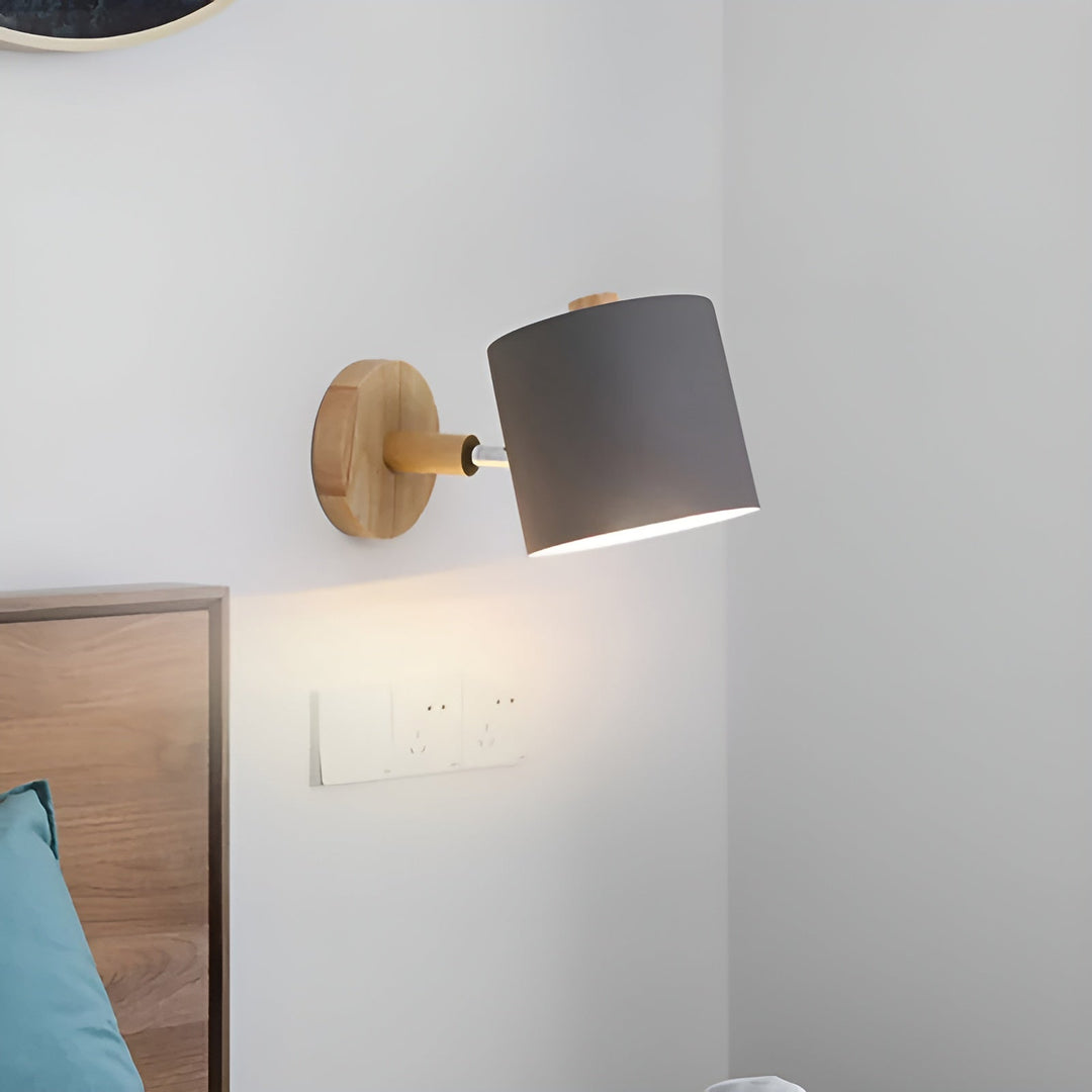 Adjustable Wall Lamp with Pastel Elegance