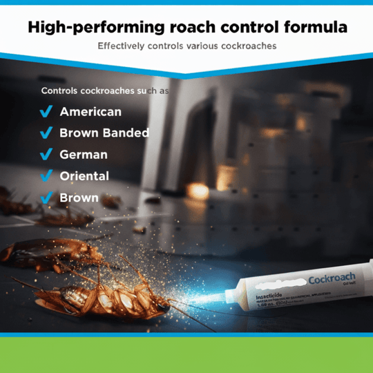 Powerful Cockroach Gel Bait for Indoor Infestations