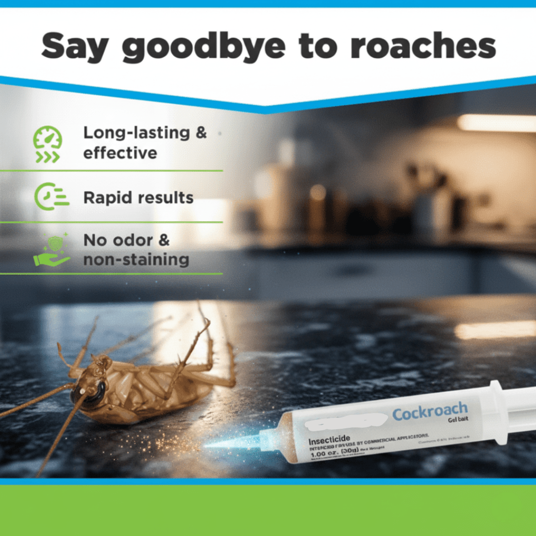 Powerful Cockroach Gel Bait for Indoor Infestations