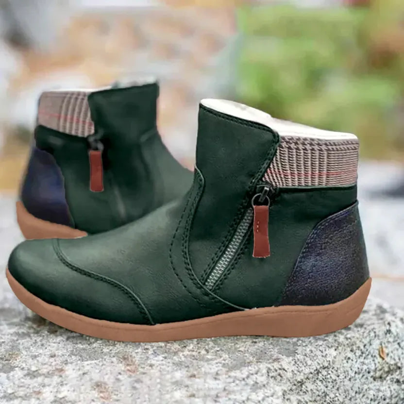 Waterproof Women’s Zip Ankle Boots