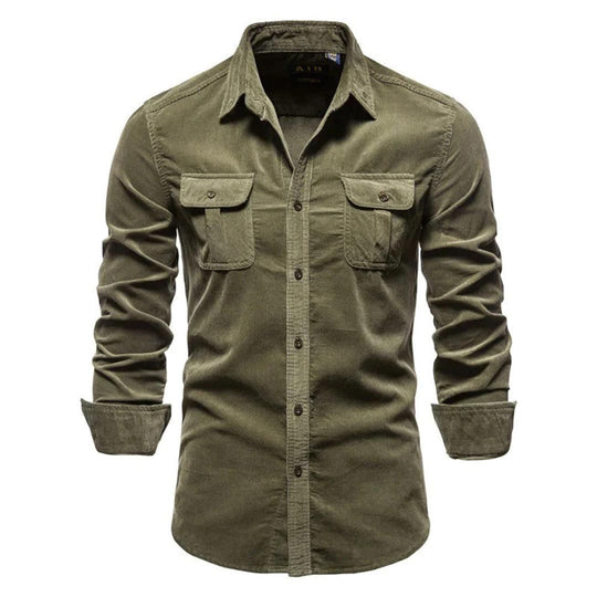 Men’s Long Sleeve Button-Up Shirt