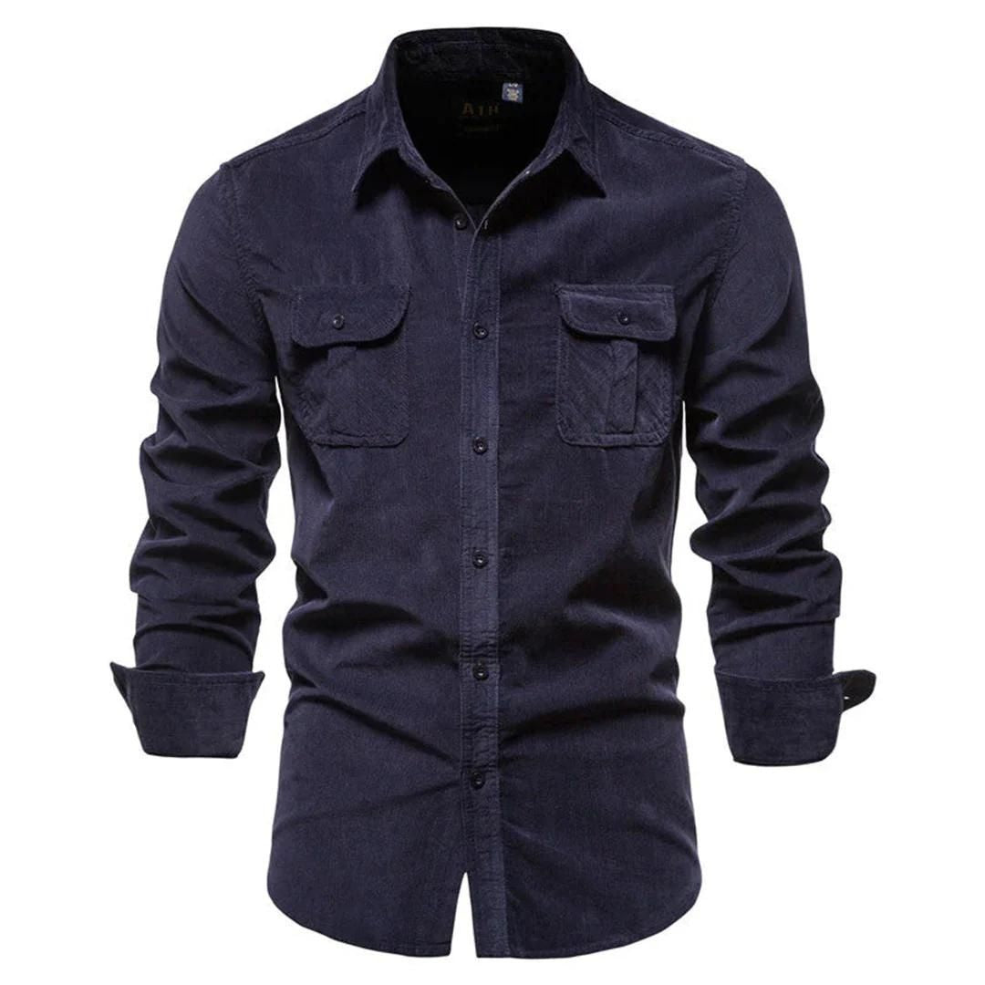 Men’s Long Sleeve Button-Up Shirt