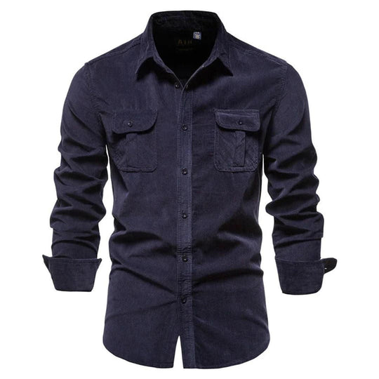 Men’s Long Sleeve Button-Up Shirt