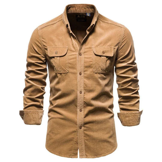 Men’s Long Sleeve Button-Up Shirt