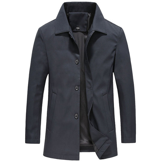 Men’s Slim Fit Long Jacket