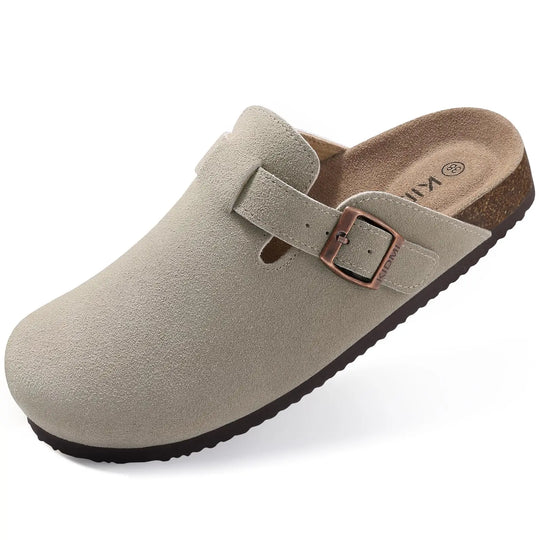 Boston Style Clog Slippers