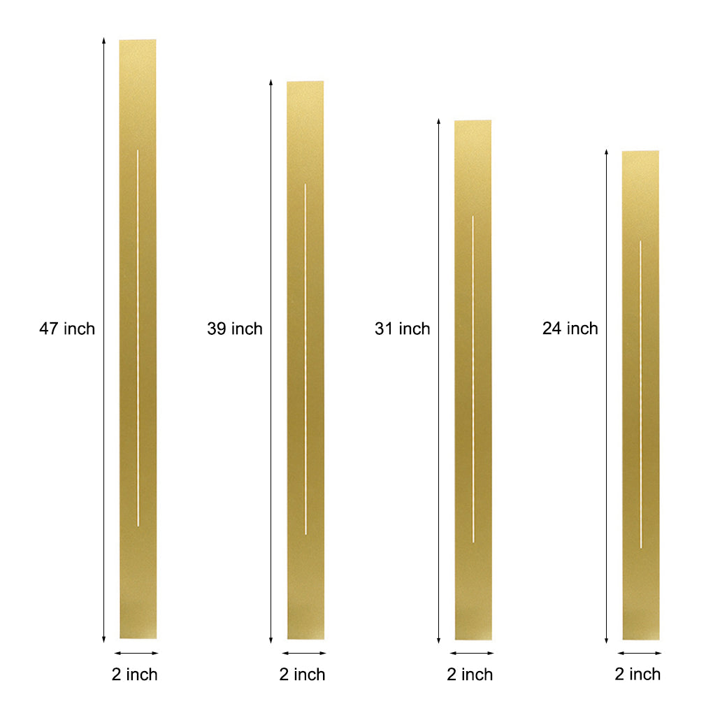 Minimalist Long Strip LED Wall Lights