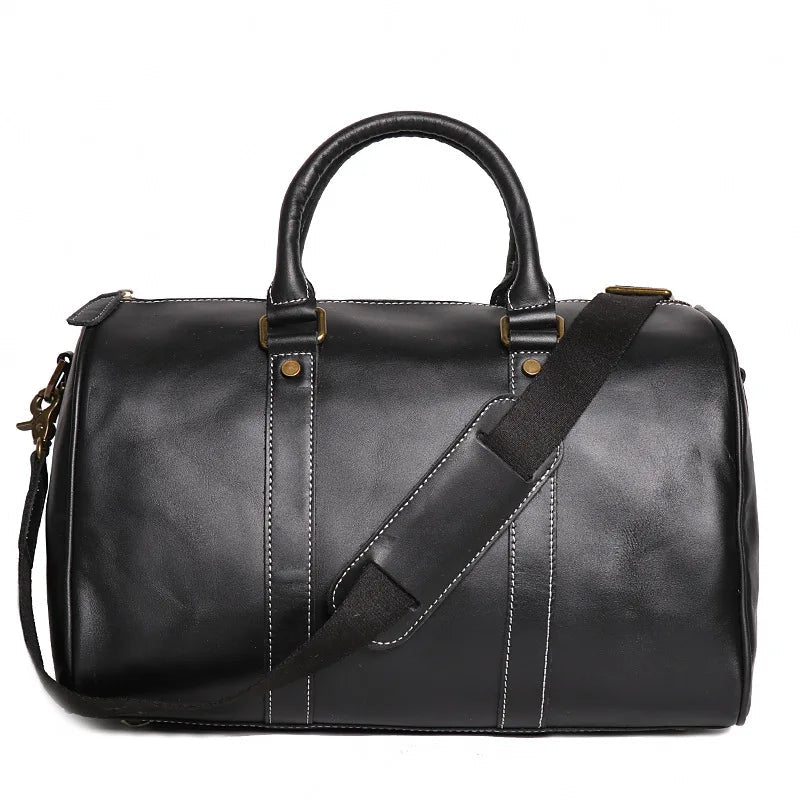 Men’s Leather Duffel Bag
