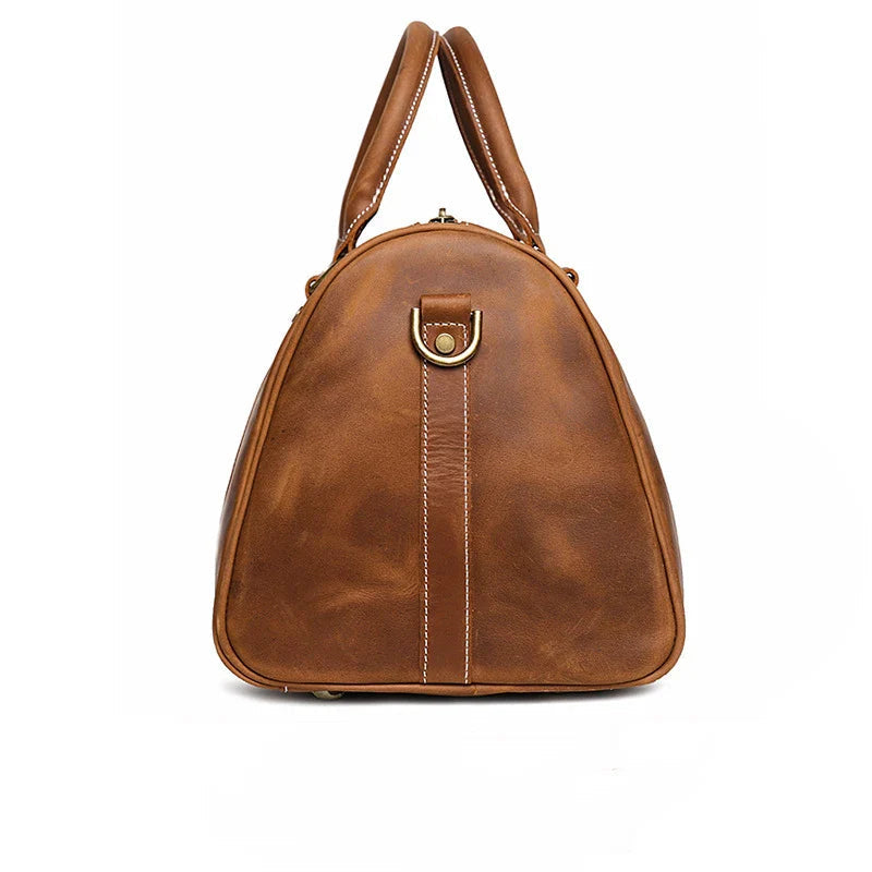Men’s Leather Duffel Bag