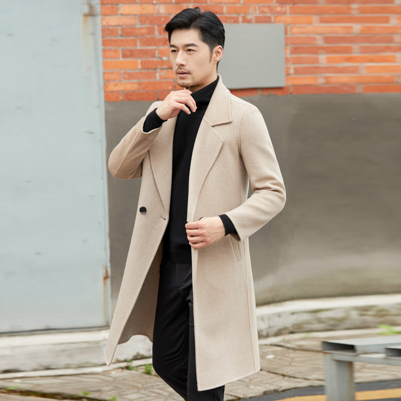 Men’s Pure Wool Overcoat