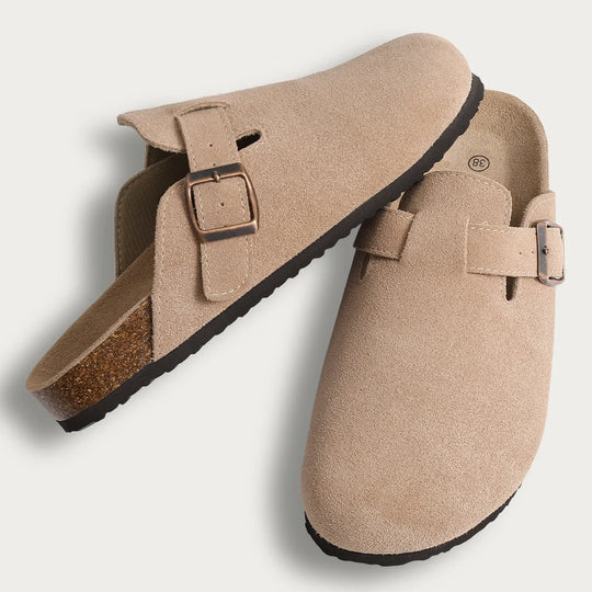 Boston Style Clog Slippers