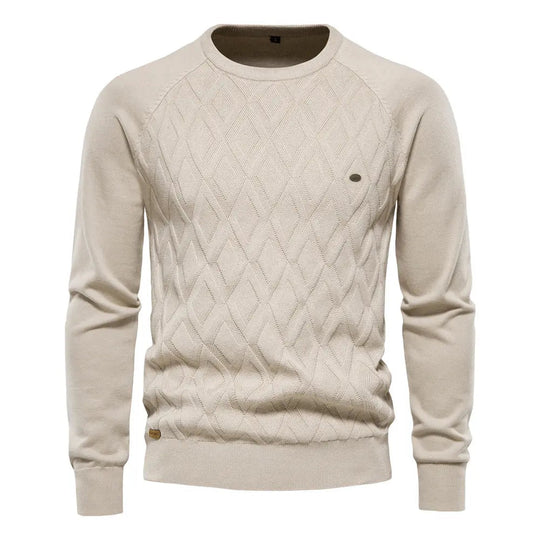 Long Sleeve Knit Sweater for Men