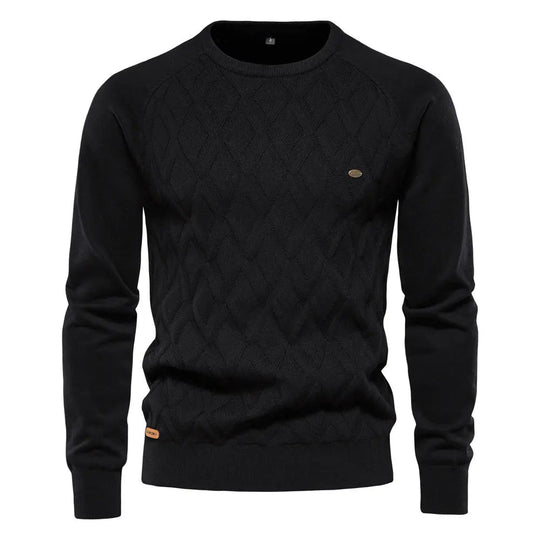 Long Sleeve Knit Sweater for Men