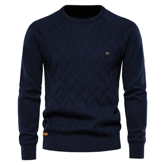 Long Sleeve Knit Sweater for Men