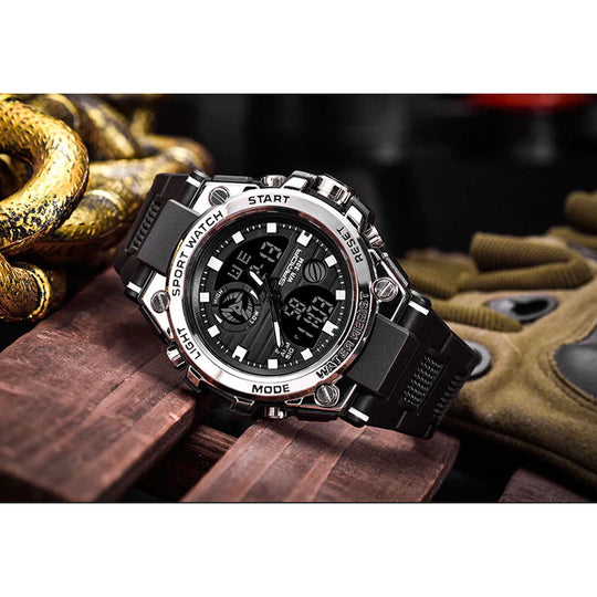Multifunctional Tactical Wristwatch for Men