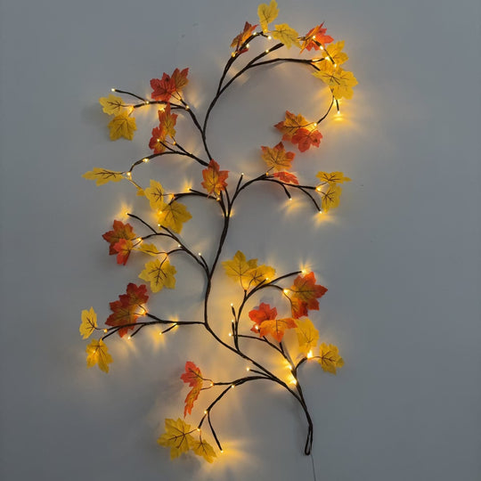 Floral Branch Wall Light