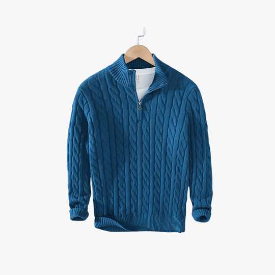 Men’s Winter Cable Knit Sweater