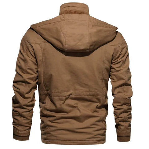 Men’s Fleece-Lined Cargo Jacket