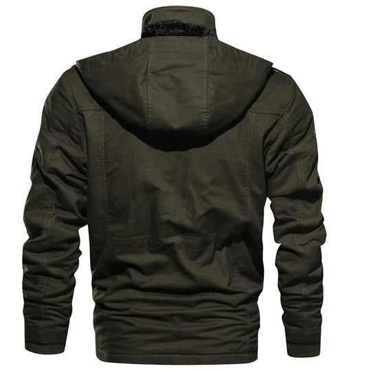 Men’s Fleece-Lined Cargo Jacket