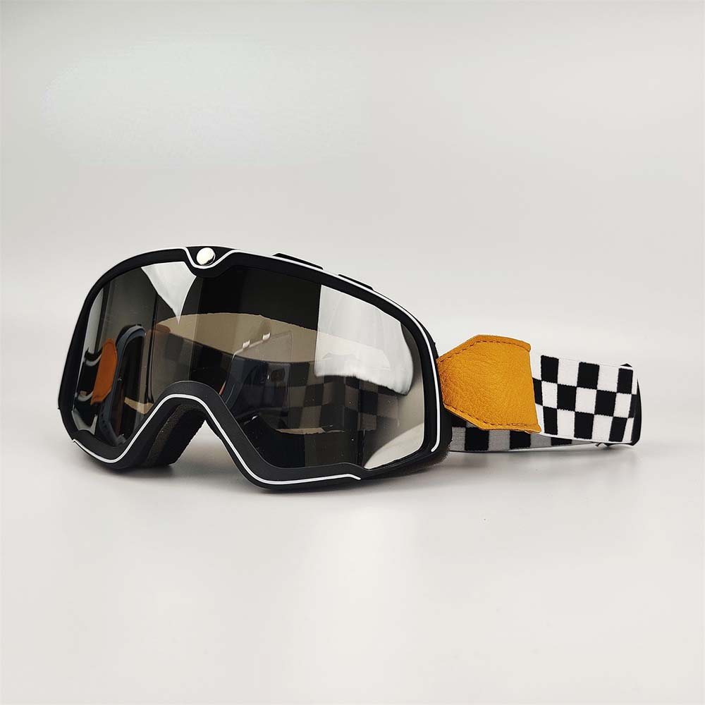 Retro Motorcycle Goggles Fit Over Glasses