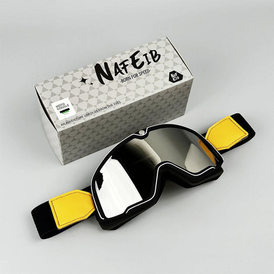 Retro Motorcycle Goggles Fit Over Glasses