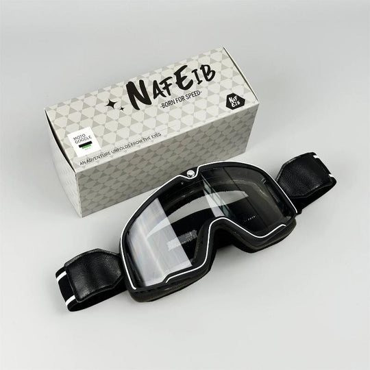 Retro Motorcycle Goggles Fit Over Glasses