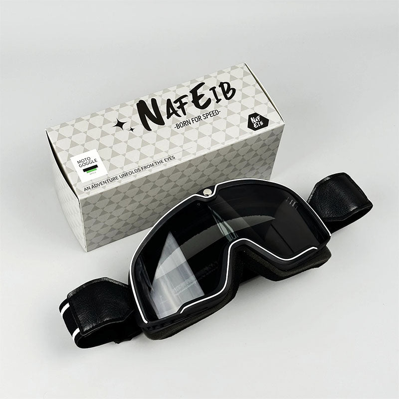 Retro Motorcycle Goggles Fit Over Glasses