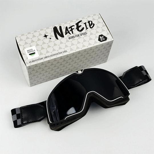 Retro Motorcycle Goggles Fit Over Glasses
