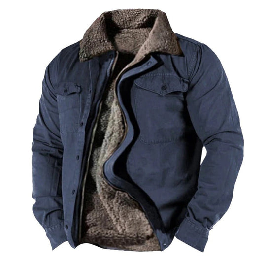 Men’s Sherpa-Lined Winter Jacket