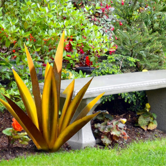 Agave Americana Metal Decorative Plant