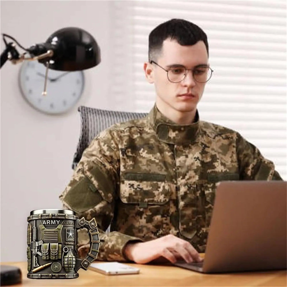 Military 3D Coffee Mug