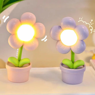 Flower Table Lamp - Small Floral Design for Soft Ambient Lighting