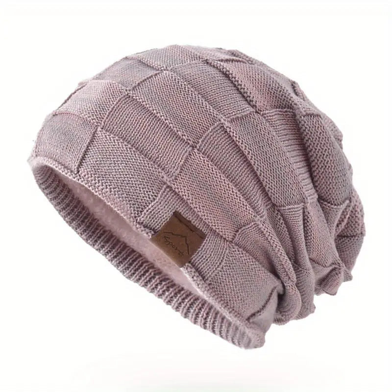 Unisex Knitted Beanie Hat with Stretch Fit